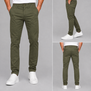Hugo Boss Twill Pant - Olive
