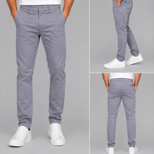 Hugo Boss Twill Pant - Grey